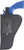 Allen 44802 Cortez  Size 02 OWB Style Black Polyester Adjustable Strap  Belt Loop Mount Type fits 34 Barrel MediumLarge DA Revolver Right Hand - 44802