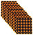 EZAim 15250 Splash Reactive  SelfAdhesive Paper BlackOrange 1 Bullseye 12 Pack - 15250