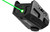 Alliance Consumer Group IPRLSR0002 Mycro Rail Mount Green Laser  Matte Black - IPRLSR0002