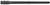 Ballistic Advantage BABL308003M Modern Series  308 Win 16 Black QPQ Finish 4150 Chrome Moly Vanadium Steel Material Tactical Government Midlength for AR10 - BABL308003M