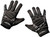 Black Rain Ordnance TACTGLOVEBLKGRYM Tactical Gloves  BlackGray Medium Velcro - TACTGLOVEBLKGRYM