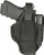 Blackhawk 40AM06BK MultiUse  IWBOWB Size 06 Black Cordura Belt Clip Fits MedLarge Semi Autos Fits 3.253.75 Barrel Ambidextrous - 40AM06BK