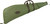Boyt Harness GCRFUS48 Canvas Rifle Case 48 Green Waxed Canvas w Tanned Leather Accents Quilted Flannel Lining - GCRFUS48