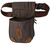 Browning 121388692 Lona Shell Pouch Flint CanvasLeather Belt Mount Adjustable Belt - 121388692