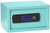Bulldog BD5012 Duo  Digital KeypadBiometricKey Entry Teal Powder Coated Steel Holds 1 Handgun LED Keypad - BD5012