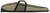 Bulldog BD221 Plus Rifle Case 48 Khaki with Black Trim WaterResistant Nylon - BD221