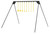 Caldwell 4002310 Challenge Target Rimfire KYL BlackYellow AR500 Steel Standing Includes 8 Targets - 4002310
