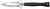 Cold Steel CS49NDE Hide Out  3 Fixed Plain Satin Polished Japanese AUS8A SS Blade Black Contoured  Checkered KrayEx Handle - CS49NDE