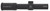 Crimson Trace 013002301 Hardline  Black Anodized 110x 28mm 34mm Tube Illuminated CT TR1MIL Reticle - 13002301