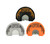 Foxpro CSMCOMBO Crooked Spur Combo Pack Diaphragm Call Double3.5 Reed Turkey Sounds Attracts Turkeys BlackOrangeWhite 3 Piece - CSMCOMBO