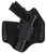 Galco KT228B KingTuk Deluxe IWB Black KydexLeather Compatible wGlock 20212930 UniClip Mount Right Hand - KT228B
