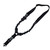 GrovTec US Inc GTSL52 Single Point  made of Black Elastic with Bungee Design  1.25 Push Button Swivels for RifleShotgun - GTSL52