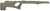 Hogue 22270 Tactical Thumbhole Stock  made of Synthetic Material with OD Green Overmolded Rubber Finish for  Ruger 1022 .920D Barrel Right Hand - 22270