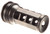 Huxwrx 1646 QD 338 Muzzle Brake Black with 5824 tpi Threads   2.30 OAL for 338 Cal ARPlatform - 1646