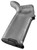 Magpul MAG416GRY MOE Grip Gray Textured Polymer wRubber Overmold Fits AR15AR10M16M4M110SR25Worn - MAG416GRY