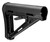 Magpul MAG400BLK MOE Carbine Stock Black Synthetic for AR15 M16 M4 MilSpec Tube Tube Not Included - MAG400BLK
