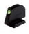 Meprolight USA 1340443101 TruDot SelfIlluminated Shotgun Sight  Black  Green Tritium Front Sight - 1340443101