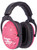 Pro Ears PE26UY016 ReVO Passive Muff 26 dB Over the Head Black wPink Rain Pattern Youth 1 Pair - PE26UY016