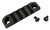 Q LLC RAIL191326QSERT Picatinny Rail QSert Black Aluminum 2.60 Long Fits QSert - RAIL191326QSERT