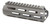 Q LLC 6HBMLOKHG Handguard  MLOK Aluminum Gray Q LLC Honey Badger 6 - 6HBMLOKHG