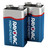 Rayovac A16042J 9V HIGH  ENERGY Alkaline Batteries  SilverBlue 9 Volts 565 mAh 2 Single Pack - A16042J