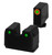 Rival Arms RA4A231G InLine MOS Night Sights for G17G19  Green Tritium Orange Outline Front SightGreen Tritium White Outline Rear Sight - RA4A231G
