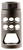 Ruger 90590 Hybrid Muzzle Brake Ruger Precision 7.62x51mm NATO Black Matte Steel with 5824 tpi Threads 2.20 OAL  1 Diameter - 90590