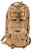 Rukx Gear ATICT1DT Tactical 1 Day Tan 600D Polyester w Molle Webbing Hook  Loop Panel 5 Storage Areas - ATICT1DT