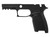 Sig Sauer 8900030 P320 Grip Module Carry Large Grip Module 9mm Luger40 SW357 Sig Black Polymer Fits P320 Manual Safety - 8900030