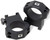 Steiner 5960 TSeries Rings  Matte Black Aluminum 30mm Tube Low - 5960