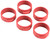 Strike Industries BANGBAND34MMRED Bang Band Mini 34mm Made of Red Rubber 5 Pack - BANGBAND34MMRED
