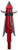 Tenpoint HEA8043 Nemesis Broadhead Chisel Tip 420 Stainless Steel Blades Red 100gr 3Pack - HEA8043