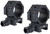 Trijicon AC22069 Scope Rings with QLOC Technology  Matte Black  34mm Medium - AC22069