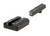 TruGlo TG13TA2A TFX  Black  Green Tritium  Fiber Optic White Outline Front Sight Green Tritium  Fiber Optic Rear Sight - TG13TA2A