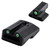TruGlo TG231N1 Tritium  Black  Green Tritium Front Sight Green Tritium Rear Sight - TG231N1
