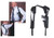Uncle Mikes 77160 ProPak Horizontal Shoulder Holster Shoulder Size 16 Black Nylon Harness Fits MedLarge Semi Autos Fits 3.253.75 Barrel Right Hand - 77160