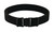 Uncle Mikesleather1791 BLTUM4448MBL Deluxe Duty Gun Belt Matte Black Double Layer Nylon 4448 2 Wide Buckle Closure - BLTUM4448MBL