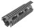 UTG Pro MTU001T Pro Quad Rail DropIn Handguard Extended Black Anodized Aluminum Picatinny Rail AR15 Carbine - MTU001T