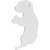 Birchwood Casey Bc-47714 Ar500 3/8" - Steel Centerfire Silhouette Target - BC-47714
