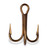 Mustad - Treble Hook Bronze Sz6 25pk -