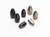 Bullet Weight - Tungsten Bullet Weights Black 3/16oz 4pc -