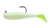 Vudu - Vudu Rigged Quiver Shad 3in 1/8oz 2pk Glo/chart -