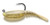 Vudu - Vudu Mambo Shrimp 3in 1/8oz 2pk Bone/gold  -