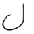 Eagle Claw - Lancet Circle Non-offset Plat Blk 2/0 13pk -