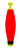 Betts - Betts Snap On Wgt Cigar Float 2in Red 50bg - B0BW-50R