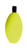 Betts - Oval Foam Float W/peg 1.5in Yellow 100bg -
