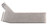 Apex Tactical 102210 Performance Connector Slim Frame Glock Pistol Silver Steel - 102210