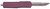Great Lakes Firearms Glkmdsmtchy Glfa Medium 3.50 Otf Plain Steel Blade Black Cherry Cerakote Aluminum Handle - GLKMDSMTCHY