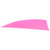 Trueflight Shield Cut Feathers - Pink 3 in. RW 100 pk. - 11302