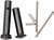 Battle Arms Development Badepstibblk Enhanced Pin Set Ar15m16m4ar9 Black Titanium